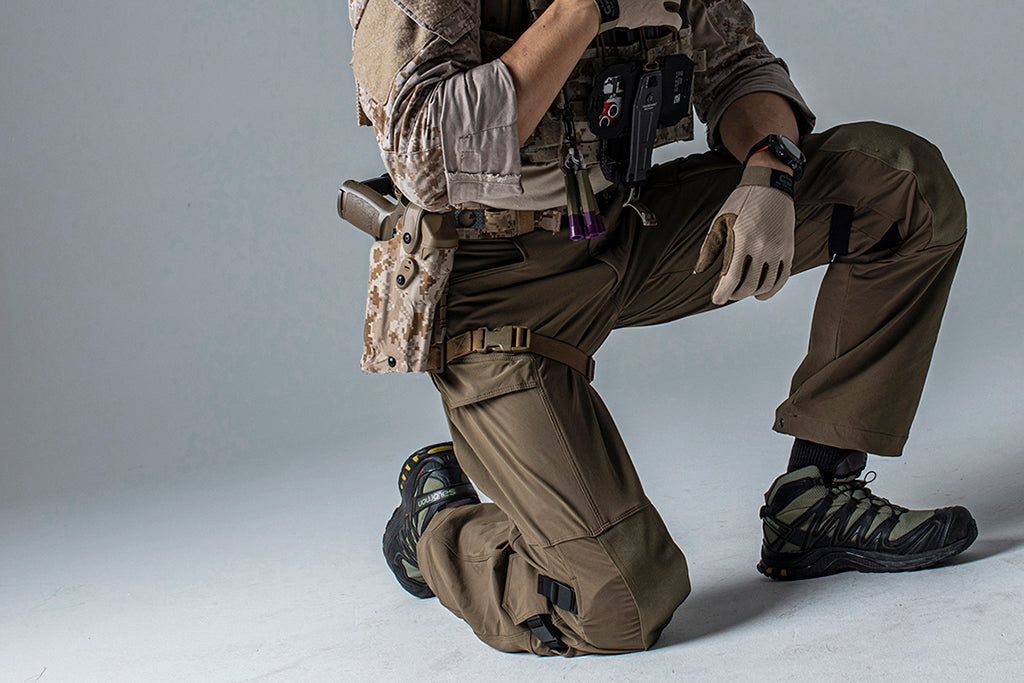 BKG ARC-Style LEAF DRAC Softshell Combat Pants Crocodile