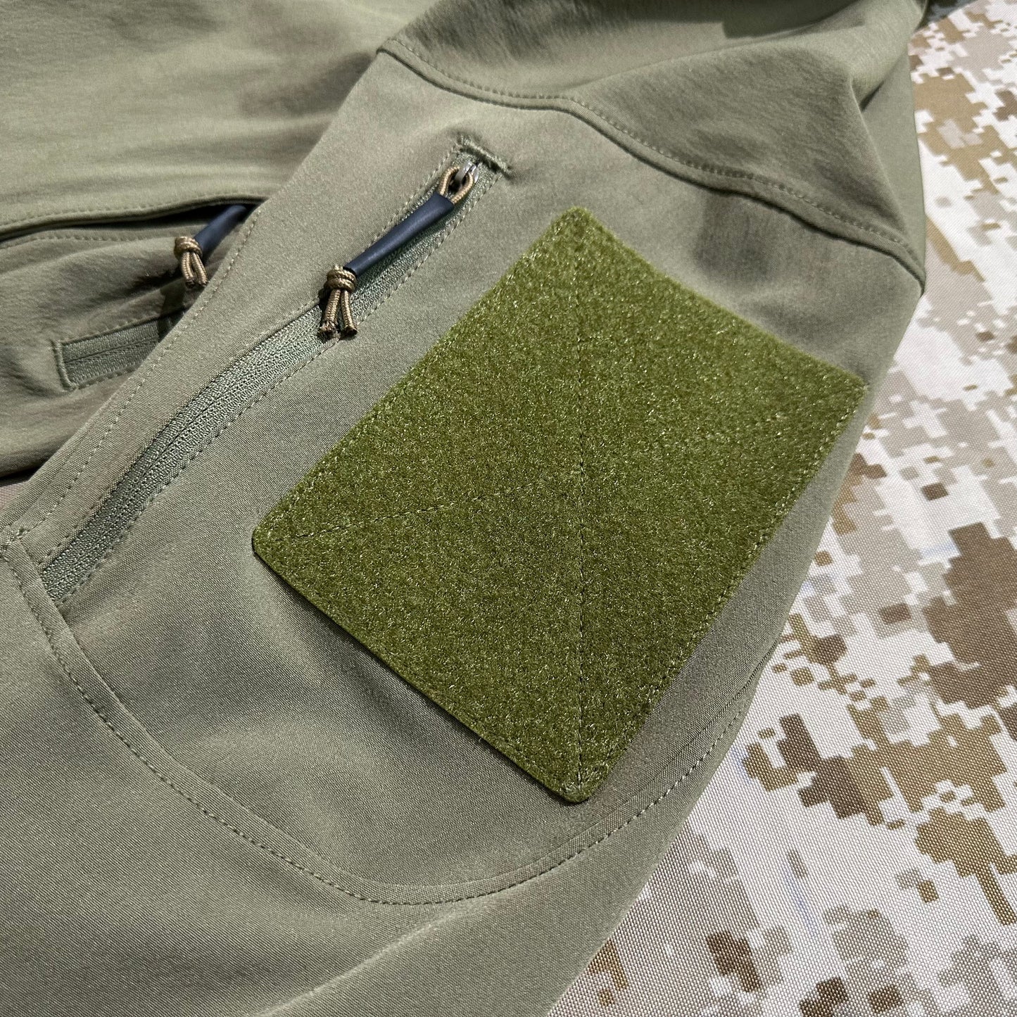 BKG ARC-Style LEAF Crocodile Softshell Gen1 Combat Jacket