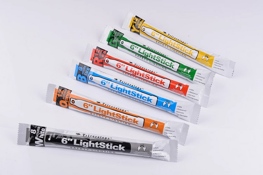 Triceratops Mil-Spec Tactical 6-Inch Colored Light Stick 4 Hour