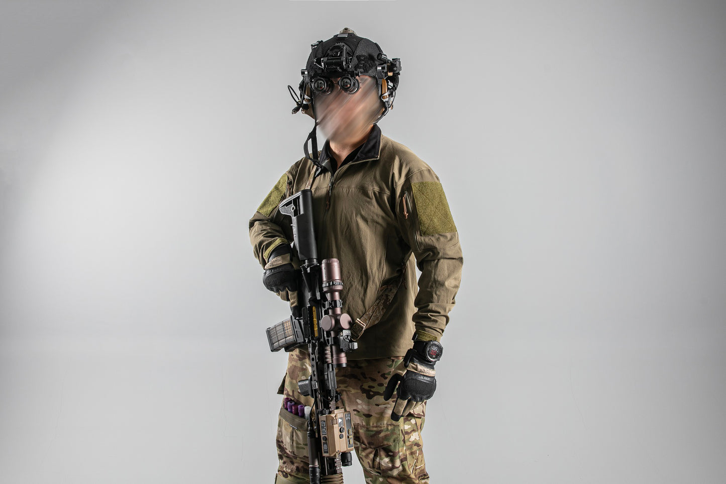 BKG ARC-Style LEAF Crocodile Softshell Gen1 Combat Jacket