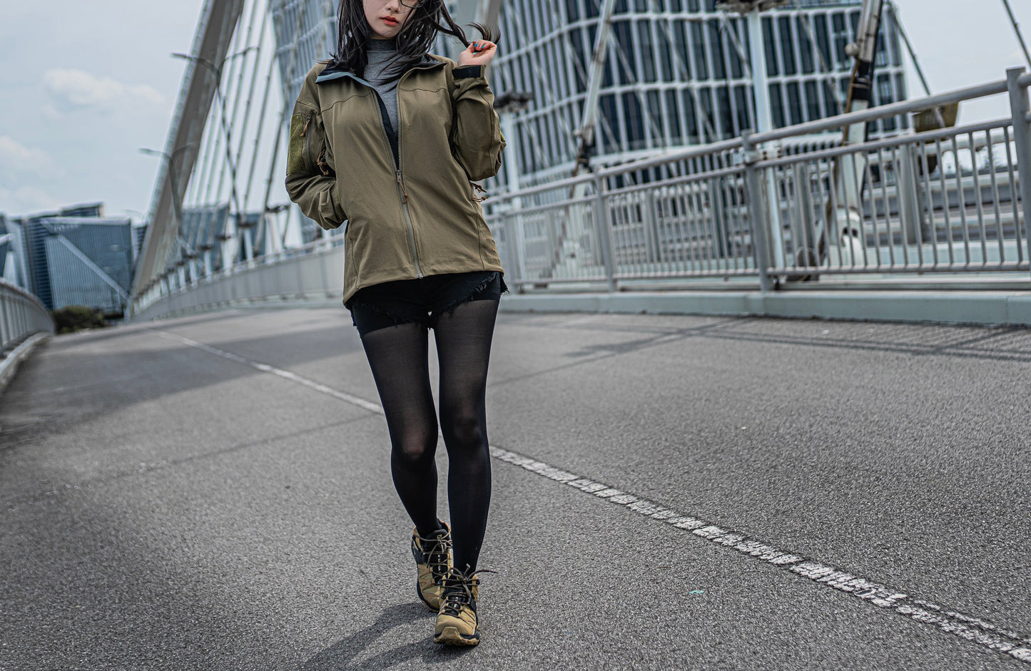 BKG ARC-Style LEAF Crocodile Softshell Gen1 Combat Jacket