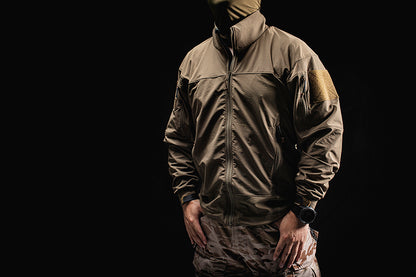 BKG ARC-Style LEAF DRAC Softshell Combat Jacket Crocodile