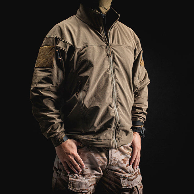 BKG ARC-Style LEAF DRAC Softshell Combat Jacket Crocodile
