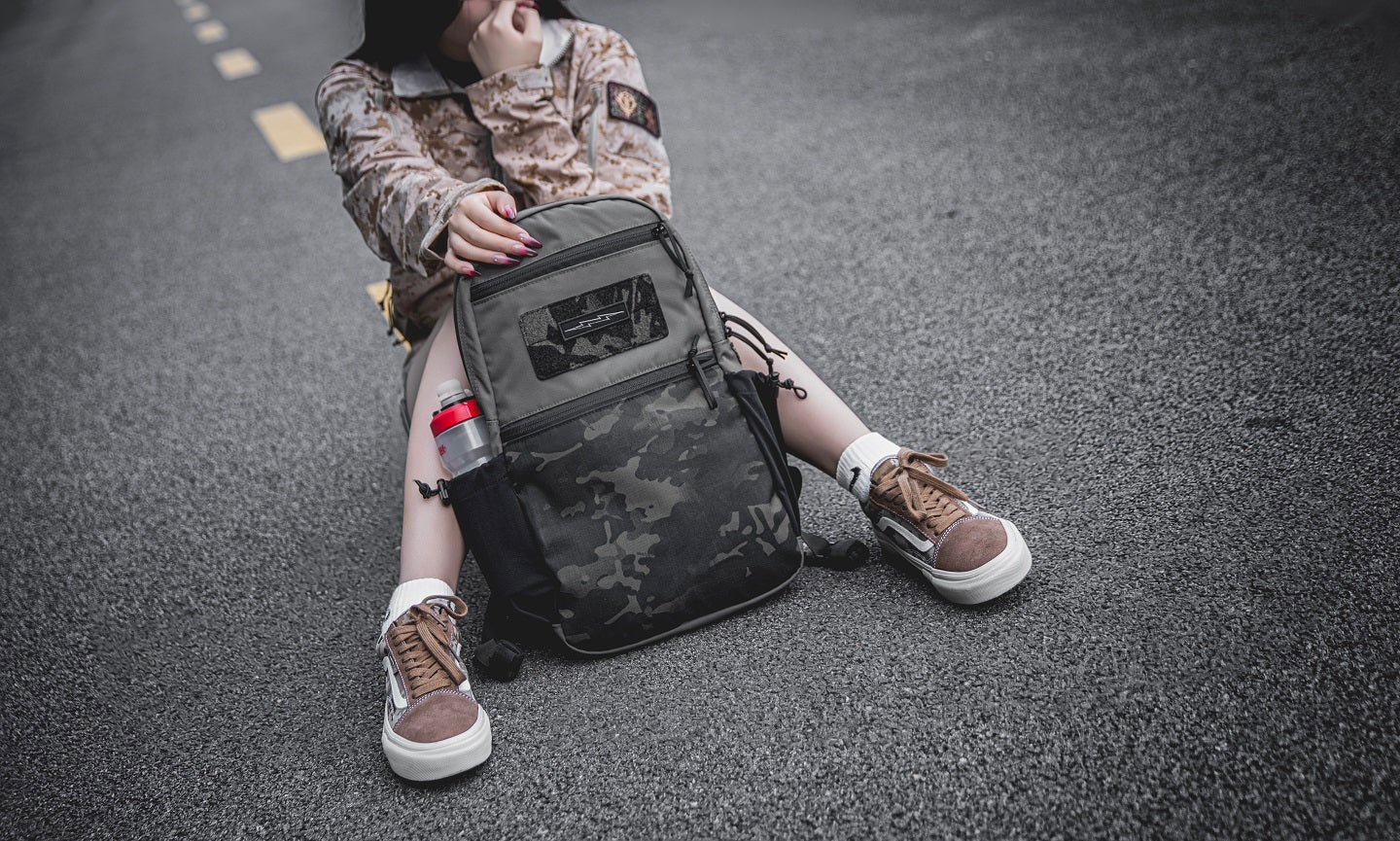 BKG LBT-Style 8005 14L Pack Mas Grey with Multicam Black