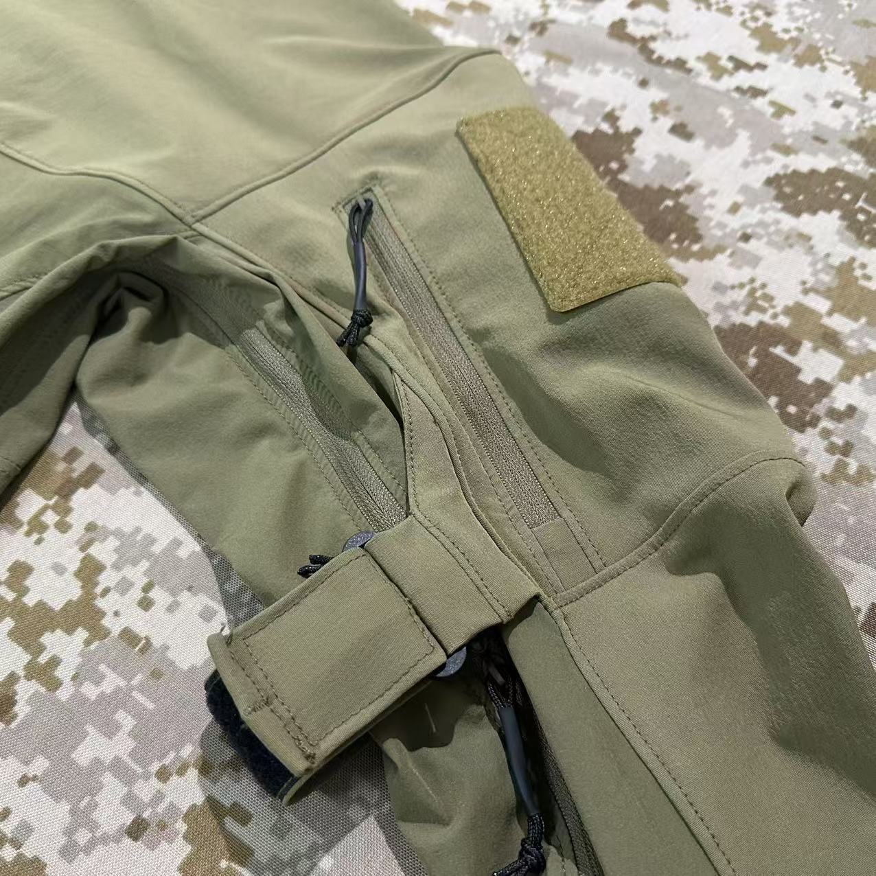 BKG ARC-Style LEAF Sphinx Crocodile Halfshell  Combat Jacket