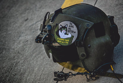 BKG Originial Design Ammunition Cat Luminous Embroidery Patch