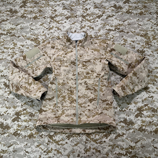 BKG ARC Style LEAF Minotaur Full Zipper AOR1 Softshell Combat Jacket