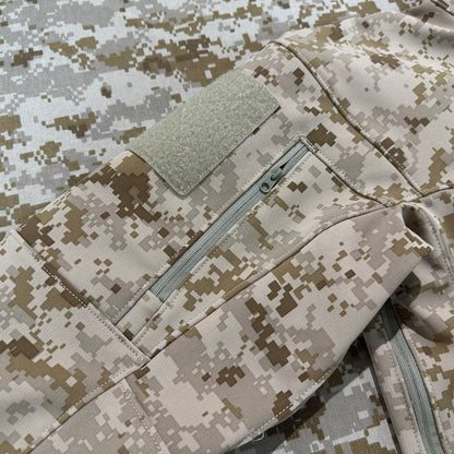 BKG ARC-Style LEAF Minotaur Full Zipper AOR1 Softshell Combat Jacket