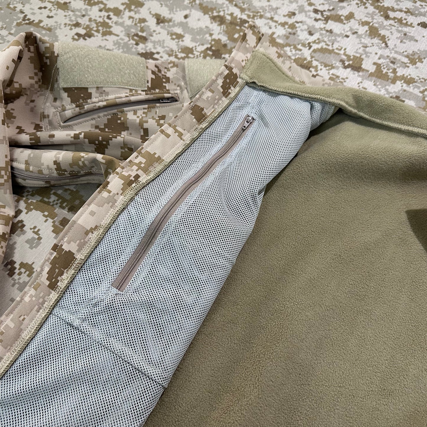 BKG BE-Style Cold Fusion AOR1 Softshell Combat Jacket