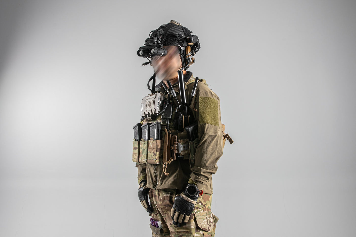 BKG ARC-Style LEAF Crocodile Softshell Gen1 Combat Jacket