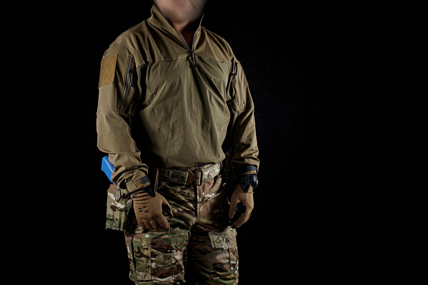 BKG ARC-Style LEAF Sphinx Crocodile Halfshell Combat Jacket