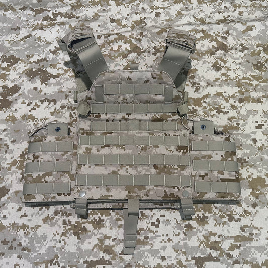 BKG LB-Style AOR1DGII AOR1 6094A Plate Carrier Tan Webbing 07Verison