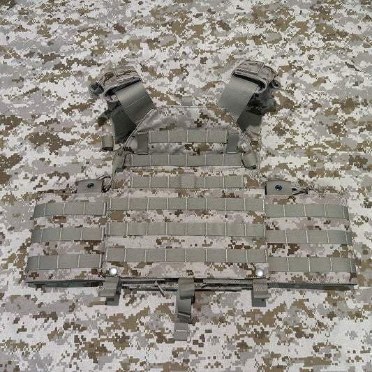 BKG LB-Style AOR1DGII AOR1 6094B Plate Carrier Tan Webbing 07Verison