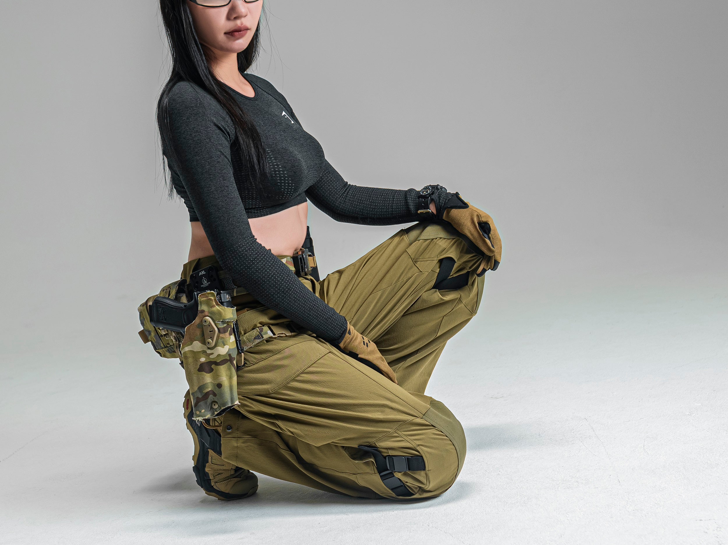 BKG ARC-Style LEAF Sphinx Combat Pants - Crocodile 500D Cordura