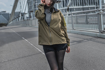BKG ARC-Style LEAF Crocodile Softshell Gen1 Combat Jacket