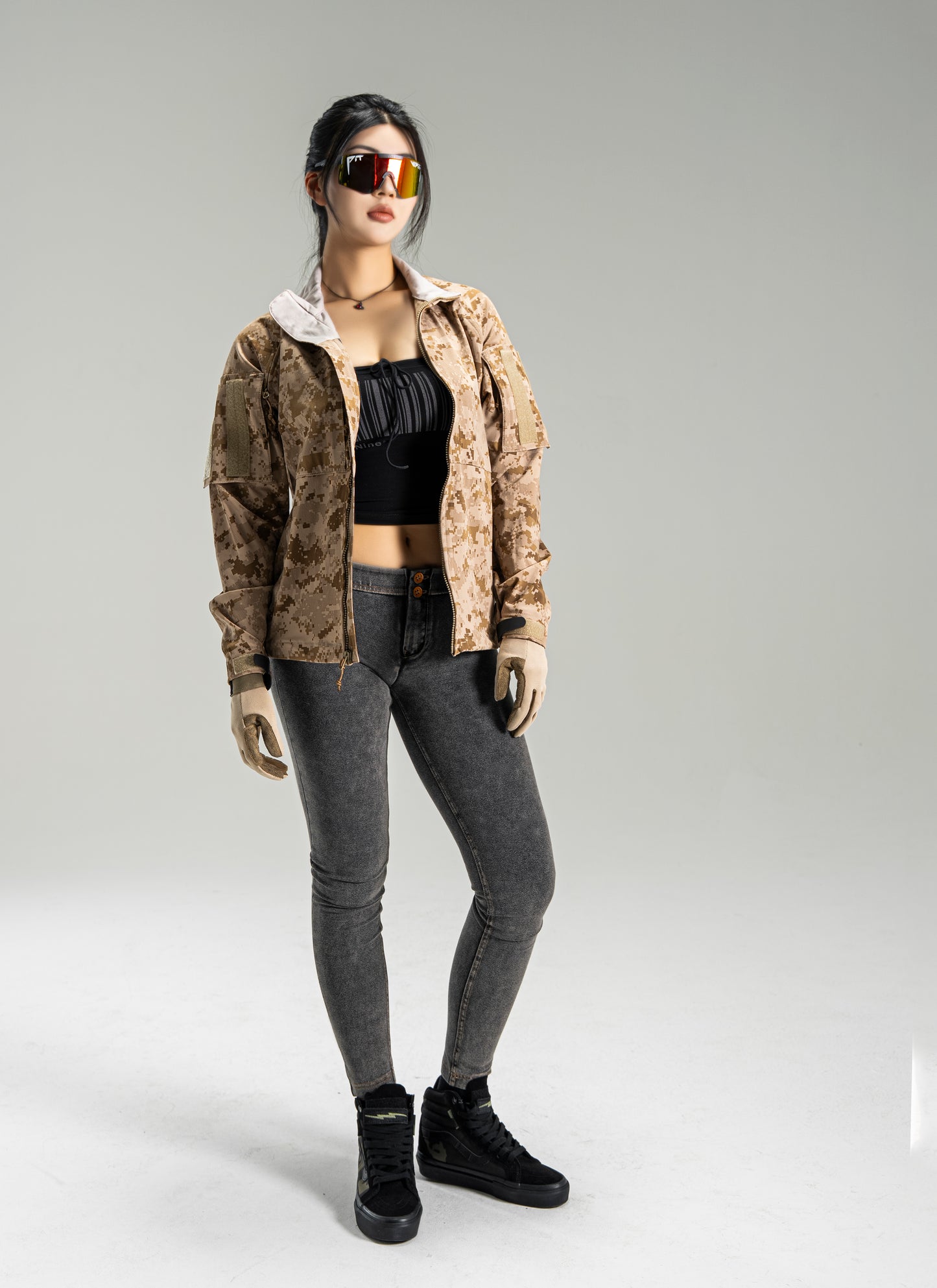 BKG CP-Style AOR1 Fieldshell Softshell Combat Jacket