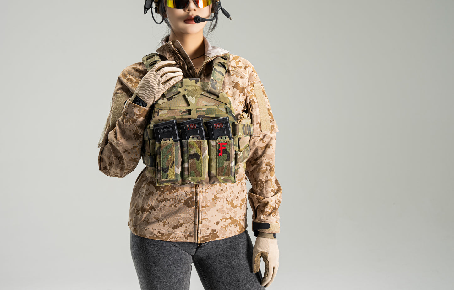BKG CP-Style AOR1 Fieldshell Softshell Combat Jacket