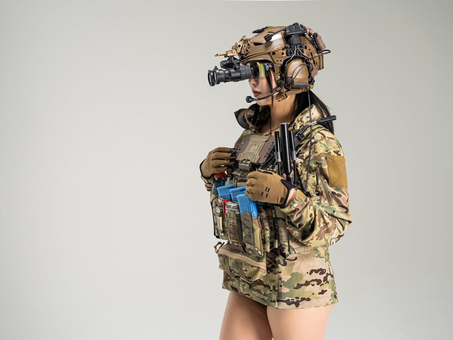 BKG ARC-style Gryphon Multicam Halfshell Jacket