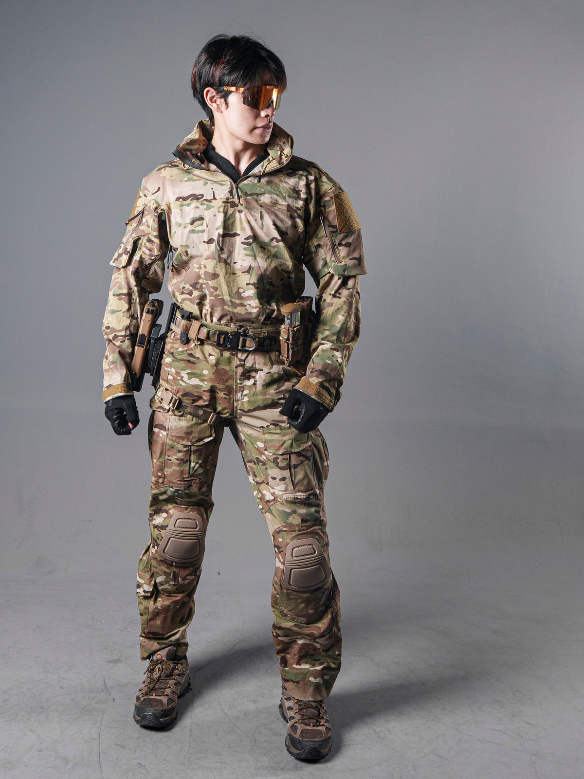 Product photo of BKG ARC-style Gryphon Multicam Halfshell Jacket.