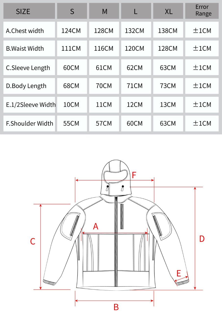 BKG BE-Style Cold Fusion Gen1 Coyote Green Softshell Combat Jacket