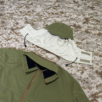 BKG BE-Style Cold Fusion Gen1 Coyote Green Softshell Combat Jacket
