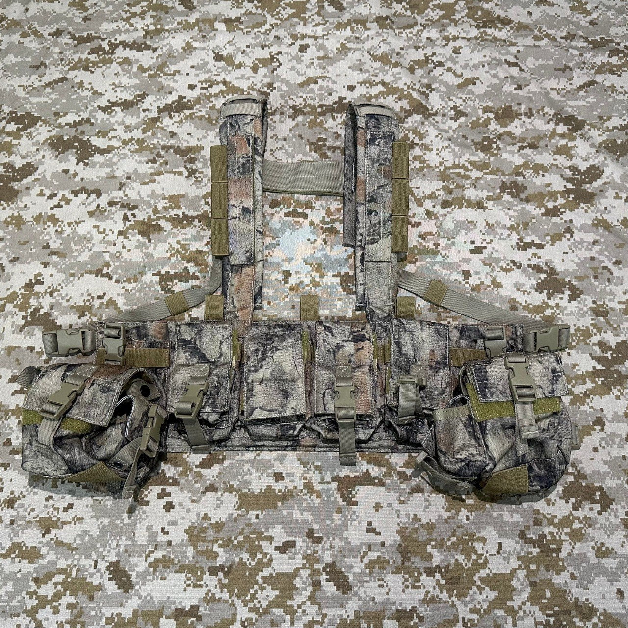 BKG EI-Style Natural Gear MPCR Multi-Purpose Chest Rig