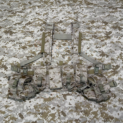 BKG EI-Style AOR1 DGII Tan Webbing MPCR Multi-Purpose Chest Rig