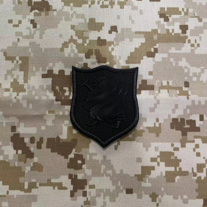 BKG DEVGRU Gold Squadron Low-Vis Lion Patch - High-Precision Embroidery Detail