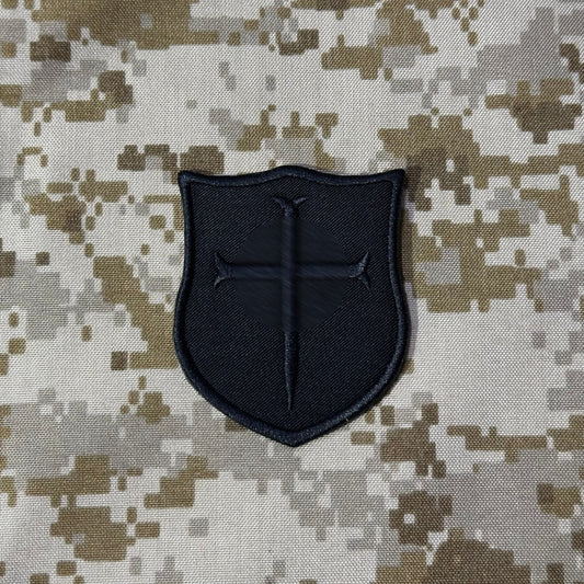 BKG DEVGRU Gold Squadron Low-Vis Crusader Cross Patch