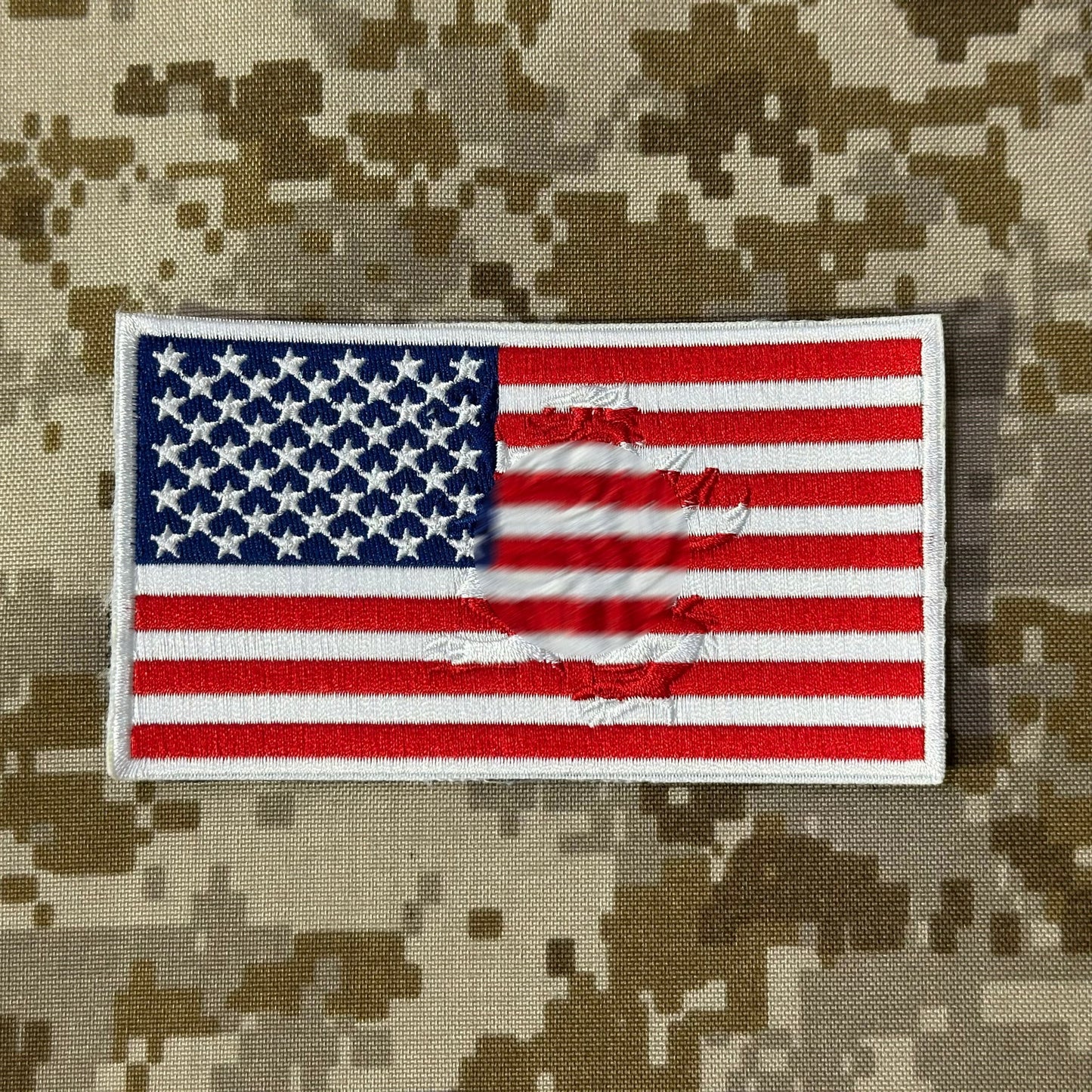 BKG DEVGRU Gold Squadron Hidden Embroidery Lion Flag Patch