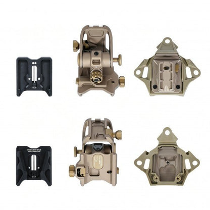 SOTAC Lightweight Aluminum FPG-21 Helmet Mount Set